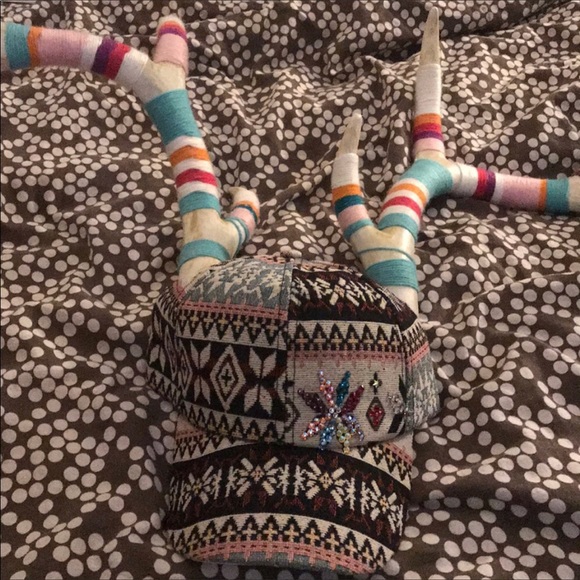 Aztec cap adorned w Swarovski’s hand laid by me‼️ - Picture 2 of 5